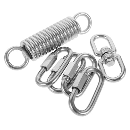 Hammock Chair Spring Hanging Kit Set, Heavy Duty Stainless Steel