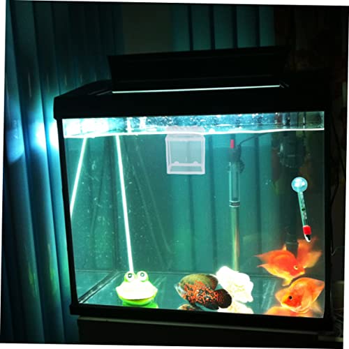Toddmomy 2PCS Portable Fish Hatching Net with Separation Function Floating Isolation Box for Aquarium Fish Tank Durable and Cloth Material S for Home Tank Use