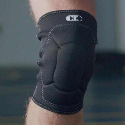 Cliff Keen Wraptor Wrestling Knee Pad (Black/Adult Small) - size: Small
