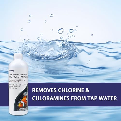 Aquarium Water Regulator and dechlorinator - 33.82 Ounce for Freshwater and Marine Aquariums (1000ML / 33.82OZ) - size: 1000ML / 33.82OZ