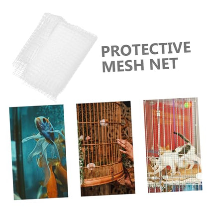 Levemolo Aquarium Escape Mesh Net Protective Jumping Net for Fish Tank Fine Mesh Cover to from