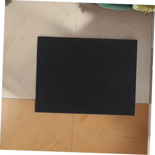LIOOBO 2pcs Aquarium Leveling Mat Pad Shock Absorbing Gasket for Fish Tank -Slip Design Thickened Cushioning Reduces Pressure Aquarium Bottom