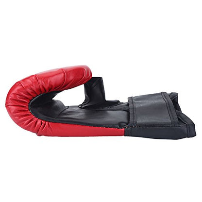 Boxing Gloves, Open Thumb, 1 Pair, PU Leather, for Kickboxing Sparring Martial Arts Muay Thai Fighting Grappling Training, Adult Punch Bag Workout Fitness Exercise