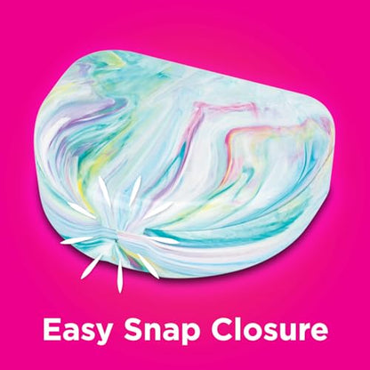 Practicon Vibrant Marble Retainer Cases, Clear Aligner Case, Dental Orthodontic Retainer Boxes, Mouth Guard Holder, 6 Pack - color: Vibrant