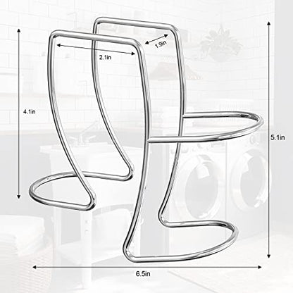304 Stainless Steel Washer Drain Hose Holder, Adjustable Clamp Hook, Fits All Tub Hose