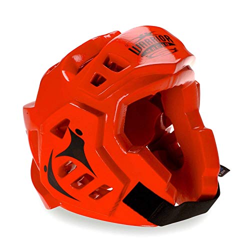 Macho Warrior Karate / Martial Arts Headgear - Black - Medium