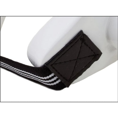 Adidas WT Taekwondo Martial Arts Dipped Foam Head Guard Protector - color: WHITE, size: Medium