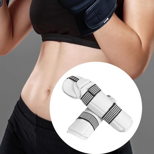 Taekwondo Arm Elbow Protectors, Karate Protective Arm Guards Protection, Sparring Gear Protective Gear for Martial Arts Match - size: Large