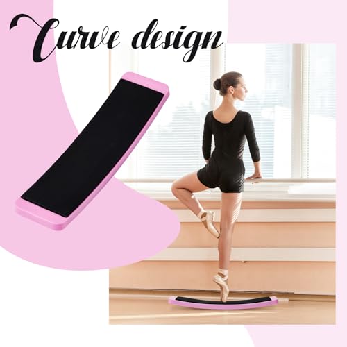 2 Pcs Turning Board Skate Spinner for Ballet Dancers - color: Pink