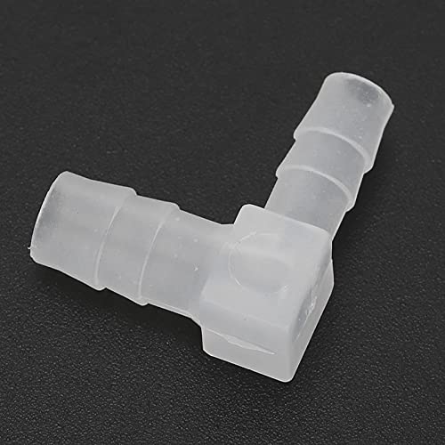 20PCS 90 Degree Elbow Hose Barb, 90 Degree Elbow Barb Fitting, Aquarium Air Valve Connector Tubing for Fish Tank Pond Air Line, Aquarium Elbow Air Pump Pipe Adapter