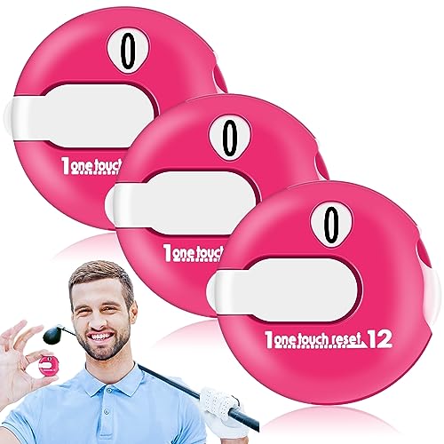 Frienda Golf Score Counter with One Touch Reset - color: Pink