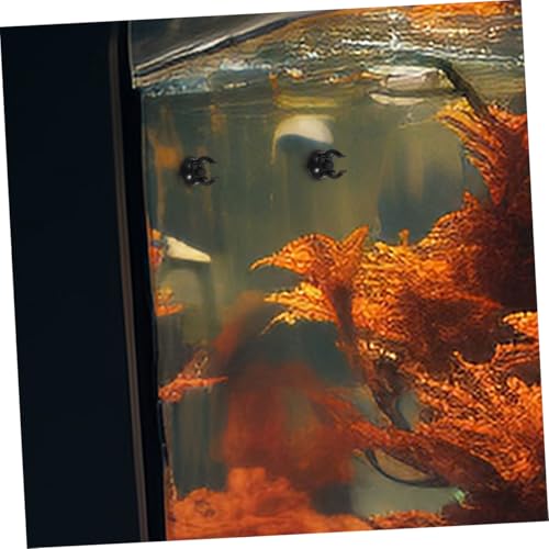 Toyvian 12pcs Aquarium Air Tubing Clamp Heavy Duty Suction Cup Clips Fish Tank Suction Cup Holder Replacement for Aquarium Parts
