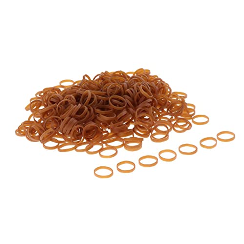 1 Bag 0.25Kg Ornamental Fish Transport Bag Rubber Band Ties, Thick, as described