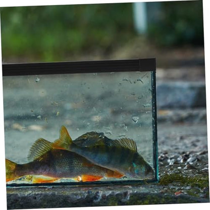 balacoo Aquarium Edge Protector Strip Safety Guard for Fish Tanks Easy Design Suitable for Home Commercial Use Aesthetics Childproof Edge - size: 45.00X45.00X2.50CM