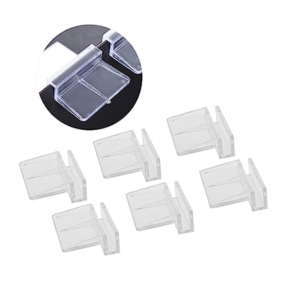 Yardwe 20Pcs Aquarium Bracket Durable Supports for Tank Covers Design for Fish Tank Aquatic Pet Safety
