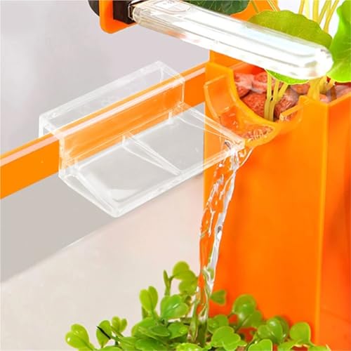 40 Pcs Aquarium Glass Cover Holders – Acrylic Support Clips for Rimless Fish Tank Lid