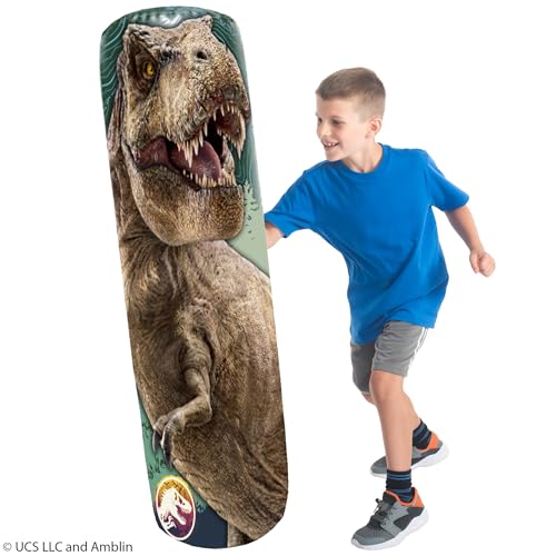 Jurassic World Jumbo Bop Bag - Inflatable Punching Bag, Inflates to 5 Feet
