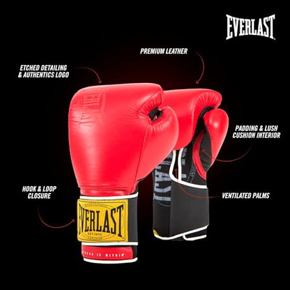 Everlast Everlast Classic Training Glove - color: Red, size: 16OZ