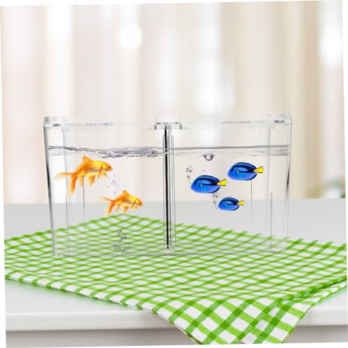 UPKOCH Fish Breeding Isolation Box Hatching Tank for Aggressive Injured Fish Shrimp Transparent Cover for Protection Material for Aquarium Use
