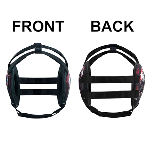 ROAR-INT BJJ Ear Guard New Easy to Adjust Design Wrestling Protective Headgear Wrestling Ear Guard MMA Jiu Jitsu - color: Samurai