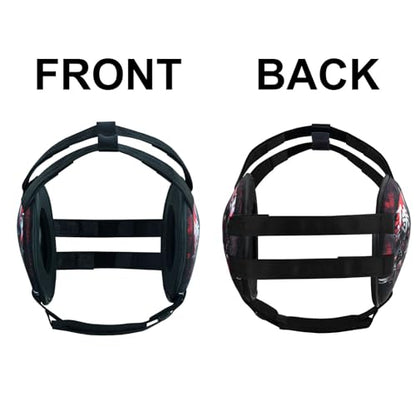 ROAR-INT BJJ Ear Guard New Easy to Adjust Design Wrestling Protective Headgear Wrestling Ear Guard MMA Jiu Jitsu - color: Samurai