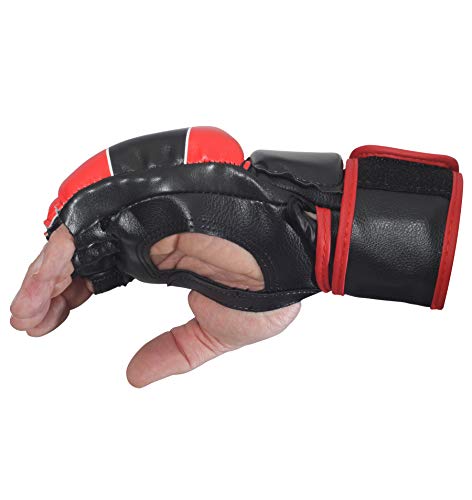 Combat Sports Pro Style Grappling MMA Gloves - color: Black, size: Standard