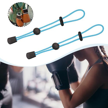Boxing Gloves Carrying Strap,Shoulder Lanyard Organizer,Holder,Carry Leash,Hanging Leash Boxing Carrier - color: blue
