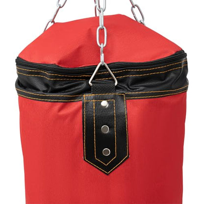 Punching Bag for Adults, PU Heavy Boxing Bag Set, Unfilled Heavy Punching Bag