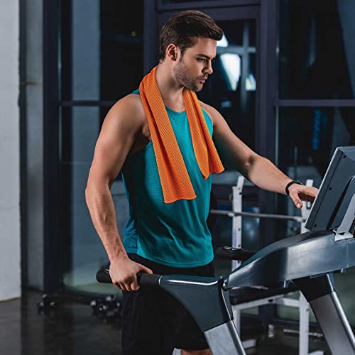 Redbaker 90 Pcs Cooling Towels Bulk for Neck Face 40"x12",Coloful