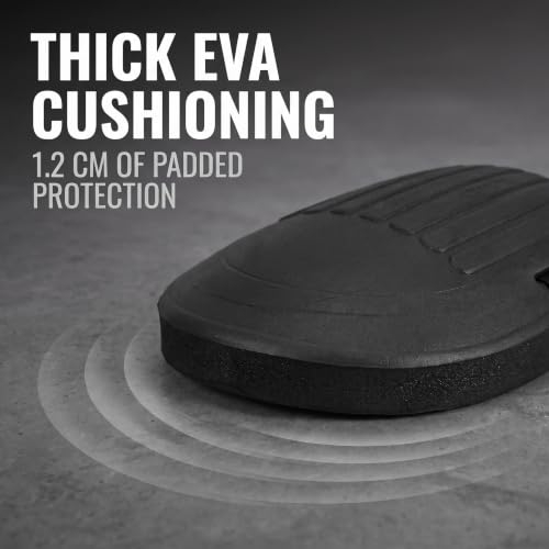 1 Pair Black Knee Pads,Adult Crawling Knee Pads for Heavy Duty and Comfort for Construction, Gardening, Flooring Work Use Safety Easy to Use Kneepads,Tools and Home Improvement,Ergonomic Supports