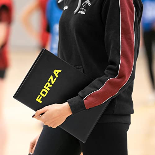 FORZA Magnetic Coaching Board | A4 Double-Sided Tactics Folder with Magnetic Markers, Pen & Eraser [13 Sport Options] - style: Netball