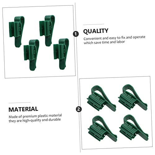 BESPORTBLE 8pcs Fish Tank Clips Aquarium Hose Holder for Changes Firmly Secures Inlet Outlet Simple Installation Saving Water Management