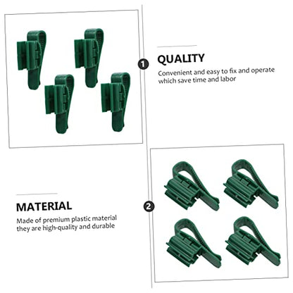 BESPORTBLE 8pcs Fish Tank Clips Aquarium Hose Holder for Changes Firmly Secures Inlet Outlet Simple Installation Saving Water Management