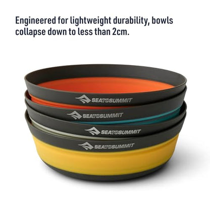 Sea to Summit Frontier Ultralight Collapsible Bowl, Large (30 fl oz), Sulphur Yellow - color: Sulphur Yellow, style: Large