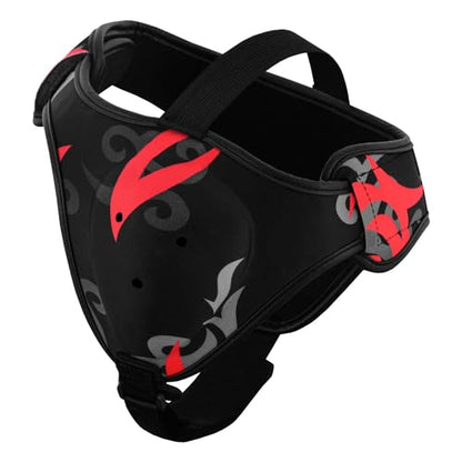 ROAR-INT Wrestling Headgear Men BJJ Ear Guard Protection MMA Grappling Cauliflower Helmet - color: Eagle-Red (Pack-1)