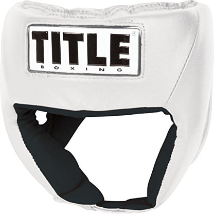Title USA Boxing Amateur Competition Headgear (Open Face) - Boxing Headgear, MMA Gear, Headgear Boxing Sparring Taekwondo Karate, Boxing Head Gear, Sparring Headgear - color: White, size: Large