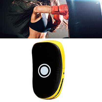 Rengue Boxing Strike Pad, Boxing Pads Kick Punch Training, Multifunction Protective Target for Muay Thai and Kickboxing Enthusiasts Strike Pad, High Density Sponge for Nan - color: Yellow Stripe