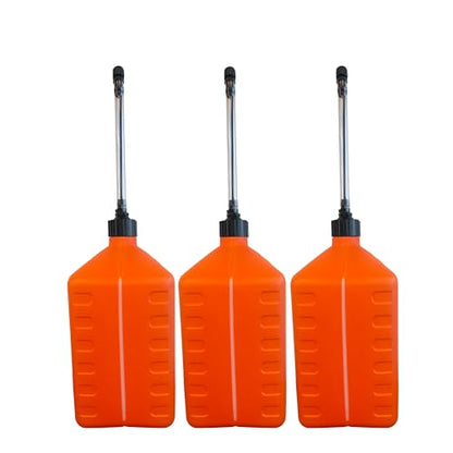 Tuff Jug Multipurpose Container | 5 Gallon | Orange (3, 5 Gallon)