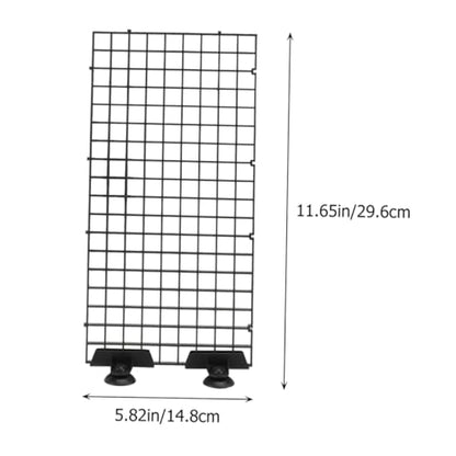 ORFOFE 1 Set Aquarium Divider Plastic Grid Sturdy Fish Tank Partition Board for Isolation and Breeding Easy Installation Compatible with Various Efficient Filtration Grid
