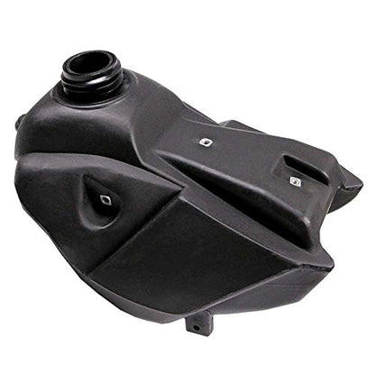 Replacement Plastic Fuel Kit & Gas Tank with Petcock & Cap For KLX110 KX65 DRZ110 Suzuki KLX KX DRZ 65 110 (4Black+3White) - color: 4Black+3White