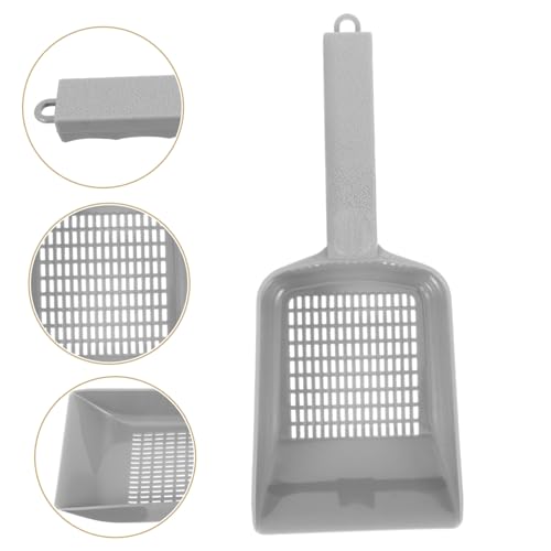 WOONEKY Aquarium Sand Scoop Drainage Sediment Cleaning Shovel for Fish Tanks Gravel Tool for Easy Aquarium Maintenance