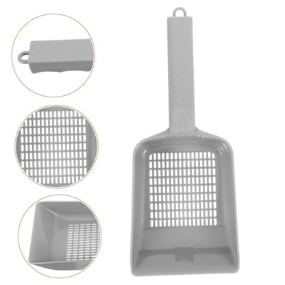 WOONEKY Aquarium Sand Scoop Drainage Sediment Cleaning Shovel for Fish Tanks Gravel Tool for Easy Aquarium Maintenance