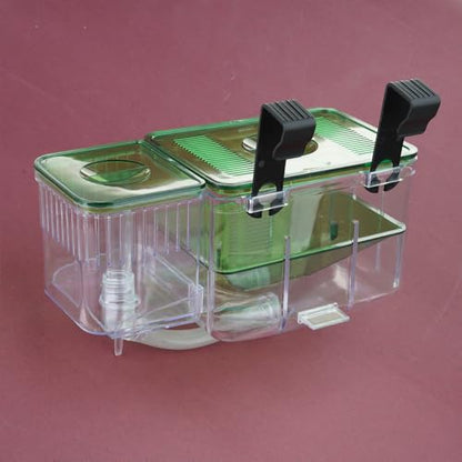 Fishtank Hatchery Incubator Aquarium Small Breeding Box Clear Breeder Isolation Hatching Boxes with Hook Floating Hatchery