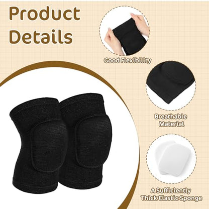 Volleyball Knee Pads, Arm Brace Pads Elbow Protector Strap - size: Medium