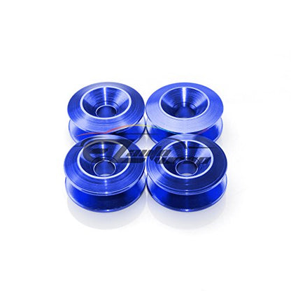 Blue Bumper Quick Release Fasteners for Car Bumpers Trunk Fender Hatch Lids Kit - color: BLUE