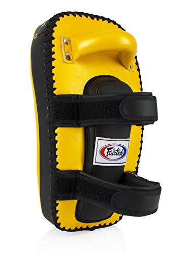 Fairtex KPLC5 Muay Thai Kickboxing Lightweight Thai Pads - color: Gold