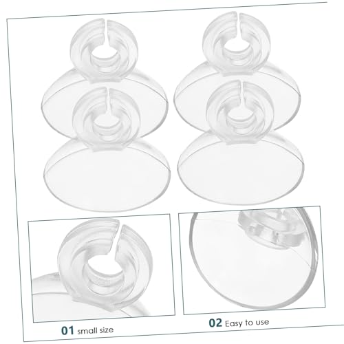 BESPORTBLE 20pcs Fish Tank Cup Clips Aquarium Hose Holder for Secure Oxygen Attachment Easy to Clean and Replace Compatible Various and Convenient Accessory