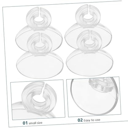 BESPORTBLE 20pcs Fish Tank Cup Clips Aquarium Hose Holder for Secure Oxygen Attachment Easy to Clean and Replace Compatible Various and Convenient Accessory