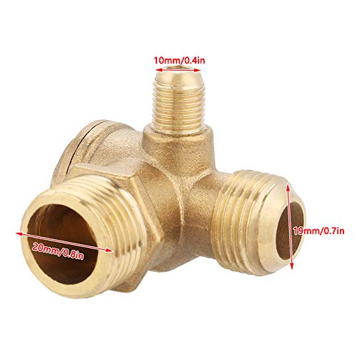 Air Compressor Check Valve, Husky Air Compressor Parts, Rolair Compressors Parts, 0.8x0.7x0.4 In