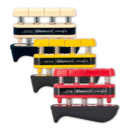Prohands Gripmaster Medical Hand and Finger Exerciser - size: Set of Three (0.75 lb/1.5 lb/3 lb)